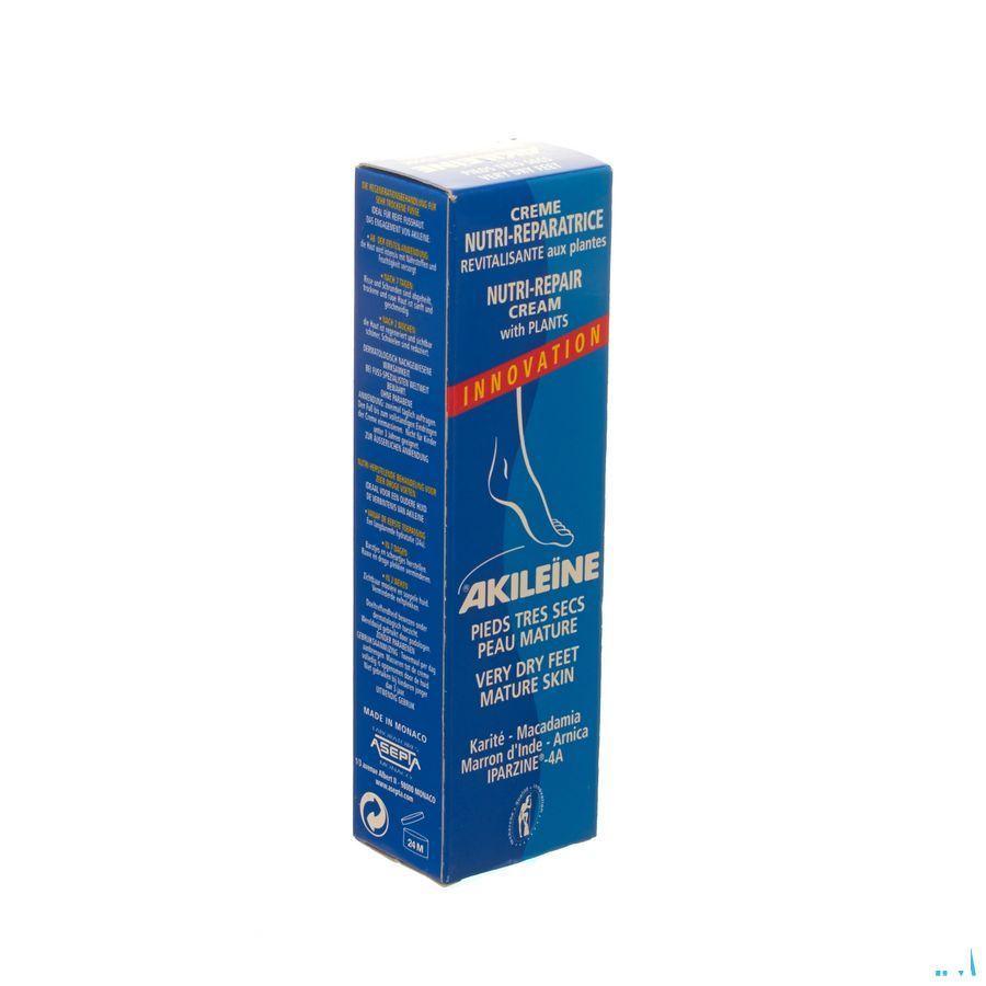 Akileine Creme Nutri Herstel. Droge Voeten Tube 100 ml  -  Asepta