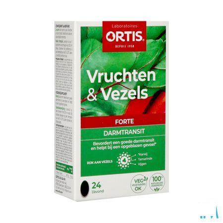 Ortis Vruchten & Vezels Forte Tabletten 24  -  Ortis