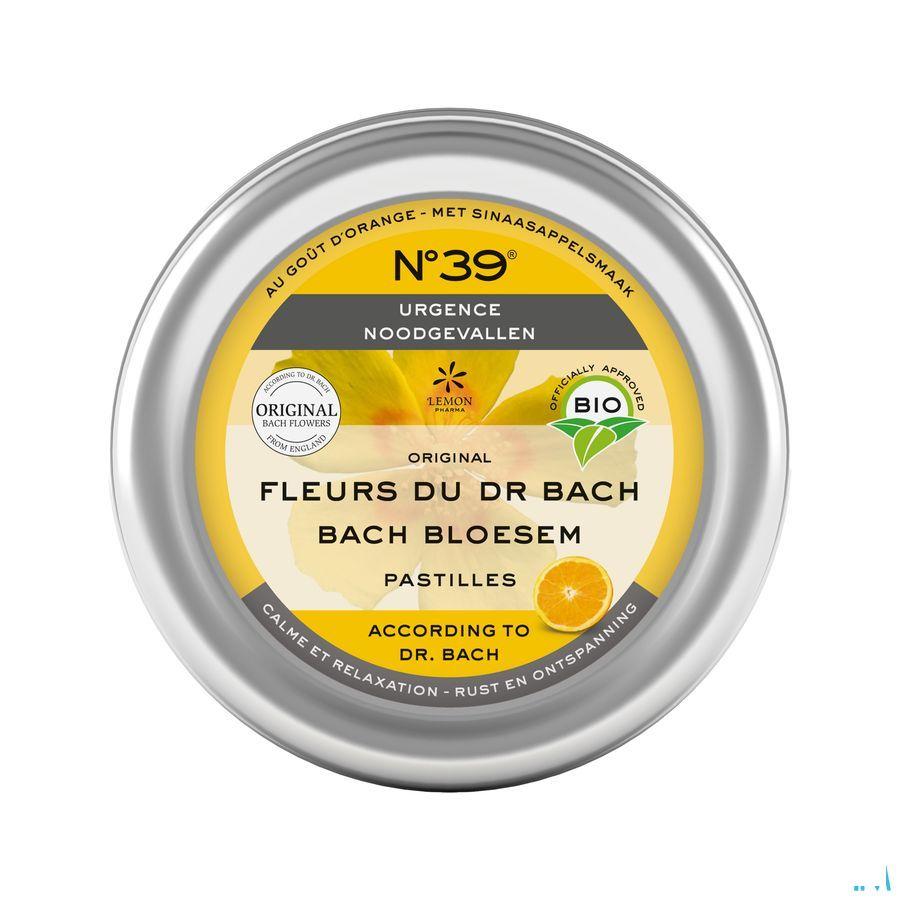 Bachbloesem Bio Pastilles Nr 39 Noodgevallen 50 gr  -  Eureka Pharma