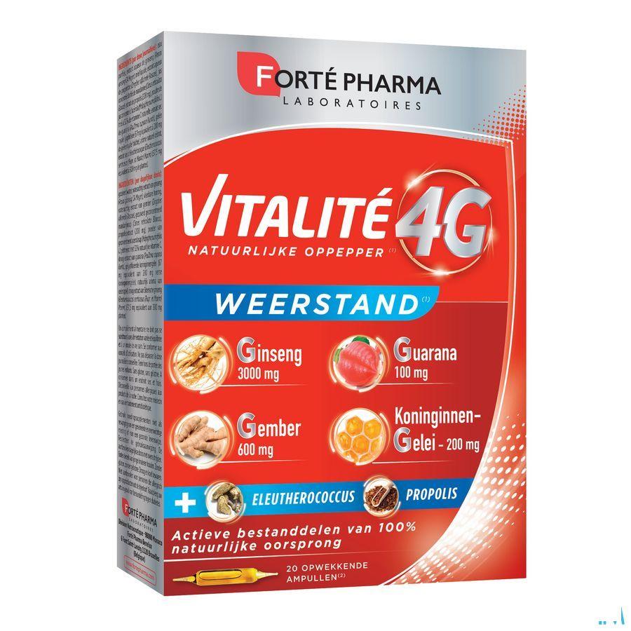 Vitalite 4g Weerstand Ampullen 20x10 ml  -  Forte Pharma