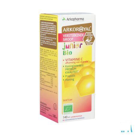 Arkoroyal Versterkende Siroop Junior Bio Fl 140 ml  -  Arkopharma