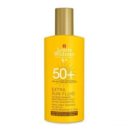 Widmer Sun Extra Fluid Body 50 + N/parf Tube 100 ml  -  Widmer Louis