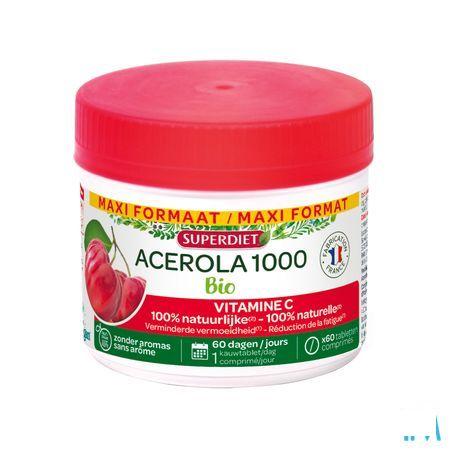Superdiet Maxi Pot Acerola 1000 Bio Comp 60