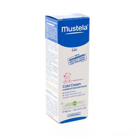 Mustela Bebe Cold Cream Visage Creme Tube 40 ml