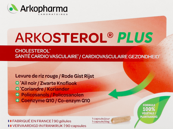 Arkosterol Plus Caps 90  -  Arkopharma 