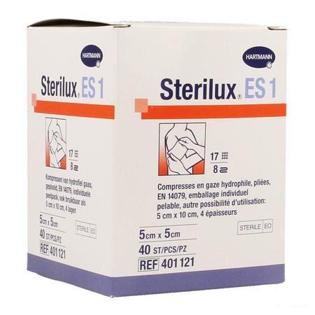 Sterilux Es1 Kompres Steriel 8Pl 5,0X 5,0Cm 40 4011219  -  Hartmann