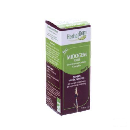 Herbalgem Midogem Forte Cerebr.circul.cplx Spr10 ml  -  Herbalgem