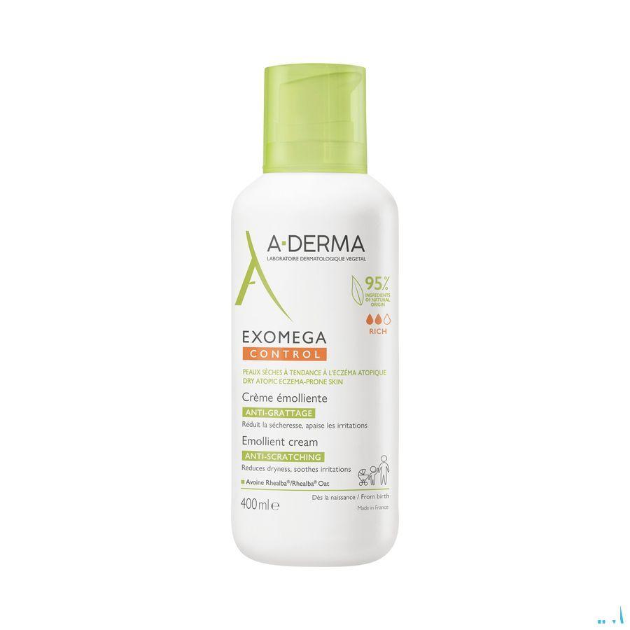 Aderma Exomega Control Creme Emolierend Tube 400 ml  -  Aderma