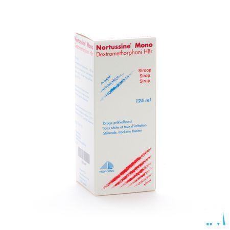 Nortussine Mono Siroop 125 ml 2 mg/ml 