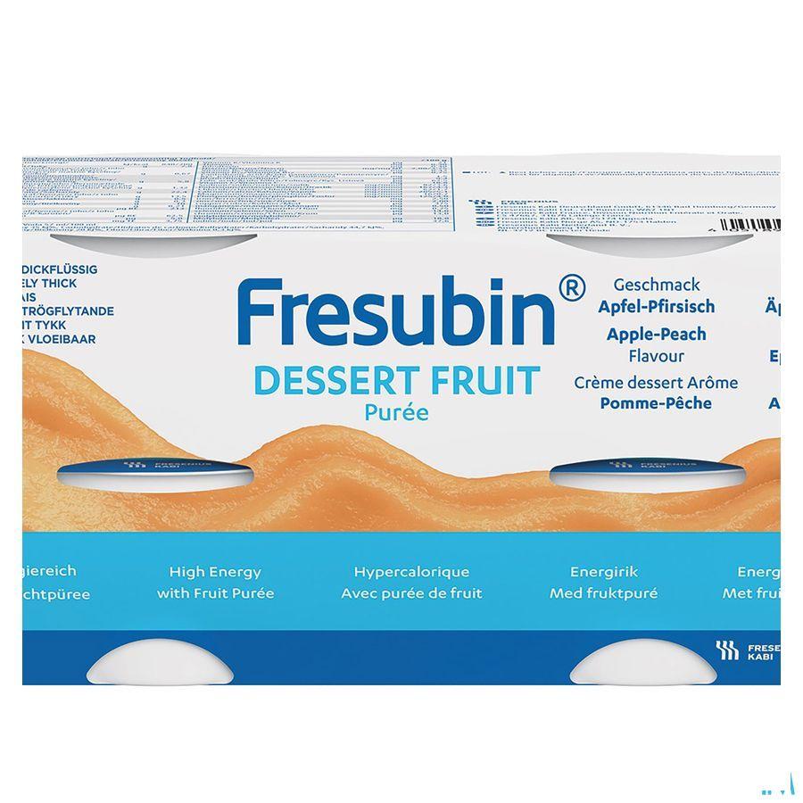 Fresubin Dessert Pomme-peche 4x125 gr 7290701  -  Fresenius