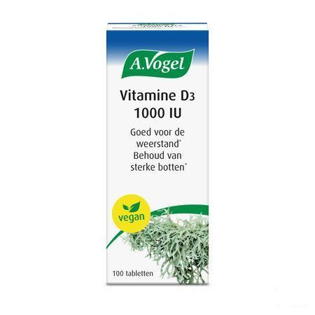 Vogel Vitamine D3 1000 Tabletten 100  -  A.vogel