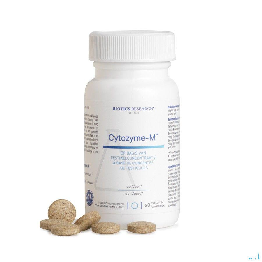 Biotics Cytozyme-M 60 comprimés  -  Energetica Natura