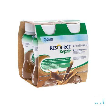 Resource Repair Koffie Fles 4x200 ml  -  Nestle