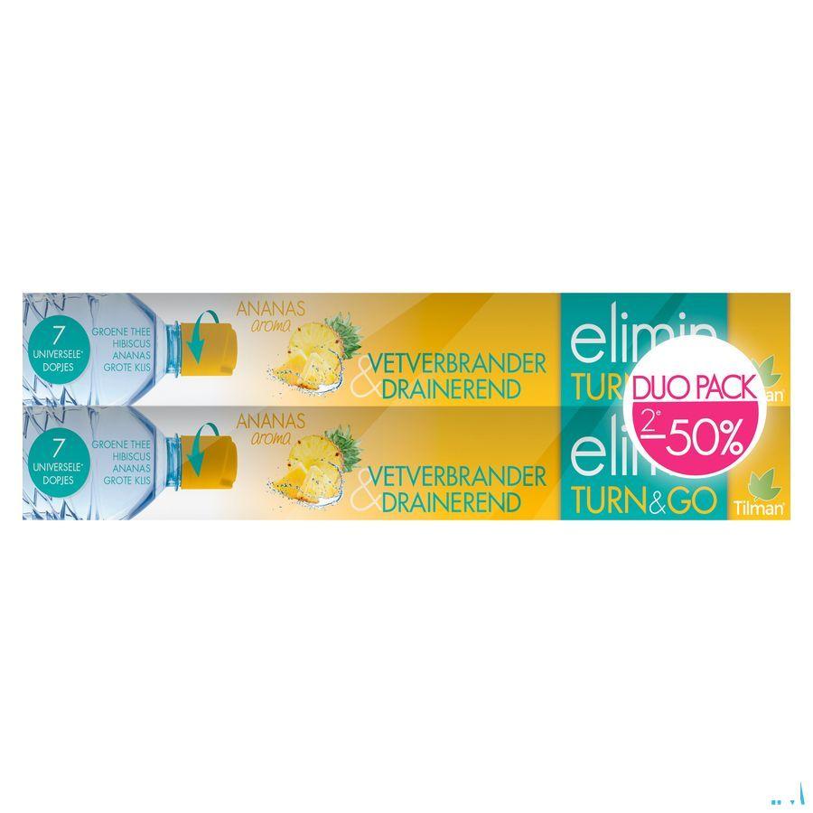Elimin Turn & Go Ananas Duo Pack Dopjes 2X7  -  Tilman