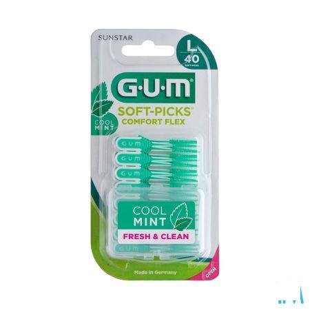 Gum Softpicks Comfort Flex Mint L 40