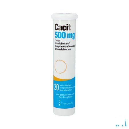 Cacit 500 Bruistabletten Tube 20 X 500 mg