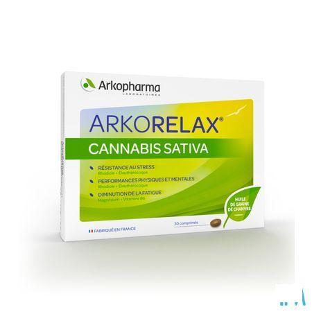 Arkorelax Stress Control Cannabis Sativa Comp 30