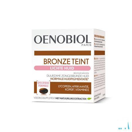 Oenobiol Bronze Teint Lichte Huid Caps 30