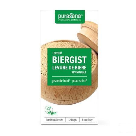 Purasana Levende Biergist Capsule 120