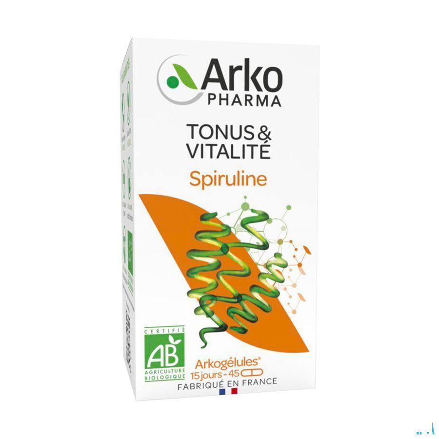 Arkocaps Spiruline Bio Capsule 45  -  Arkopharma