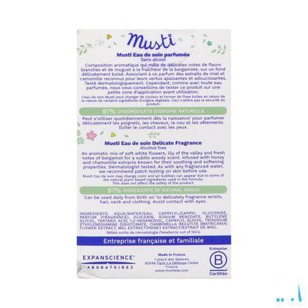Mustela Bebe Musti Eau De Soin Spray 50 ml