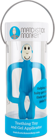 Matchstick Monkey Bijtring Donkerblauw  -  Bomedys