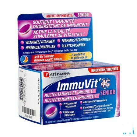 Immuvit 4G Senior Comp 30  -  Forte Pharma