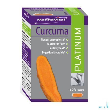 Mannavital Curcuma Platinum V-Capsule 60