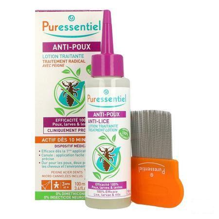 Puressentiel Anti-luizen 100 ml + Kam  -  Puressentiel