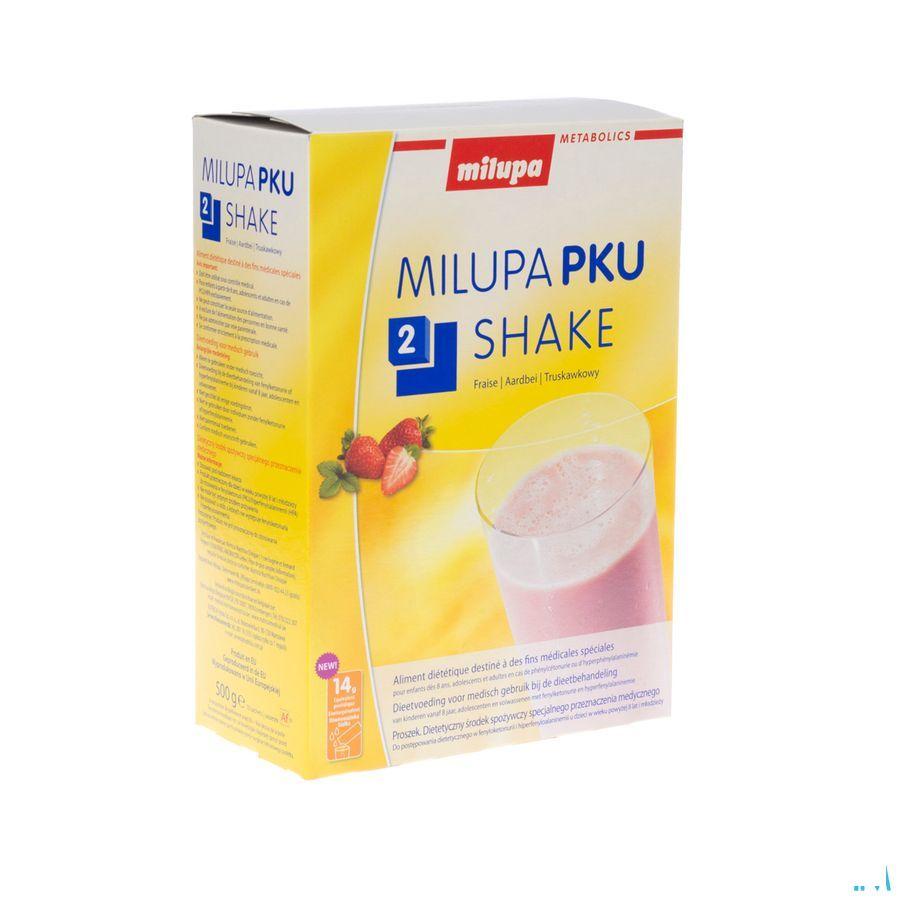 Pku 2 Shake Aardbei Zakje 10x50 gr  -  Nutricia