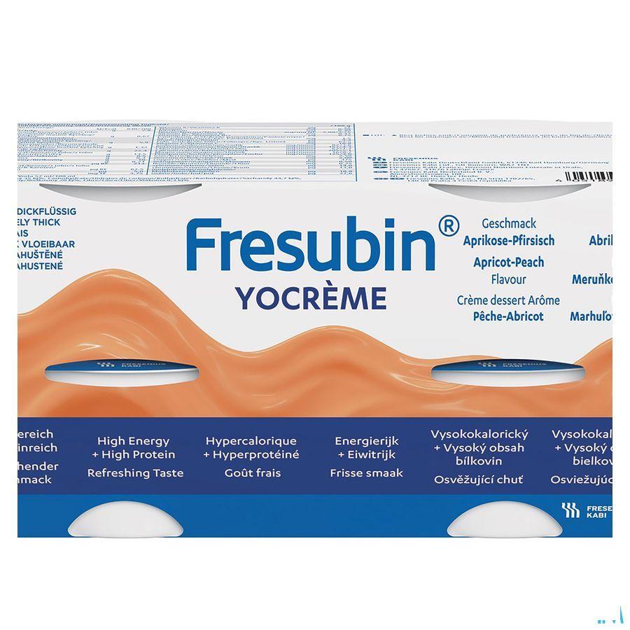 Fresubin Yocreme Peche-abricot 4x125 gr 7119701  -  Fresenius
