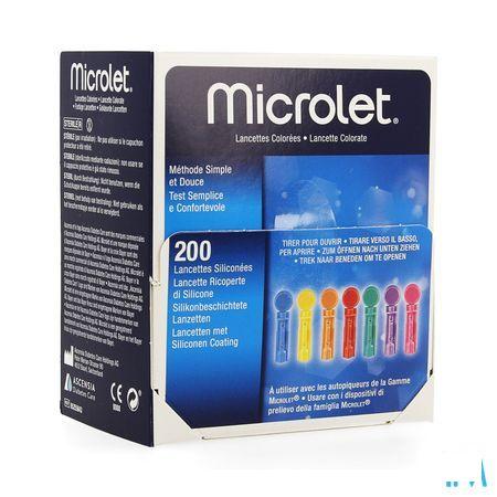 Microlet Lancettes Ster Couleur 200