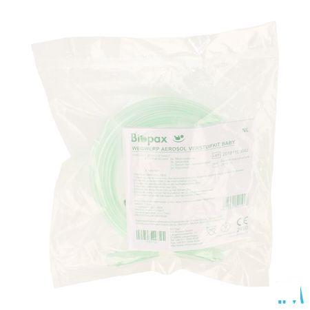 Biopax Aerosol Kit Jetable Bebe (masq + nebul + tube 2m) Hs50180  -  Bomedys