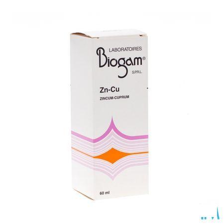 Biogam Zn-cu Flacon 60 ml  -  Sterop