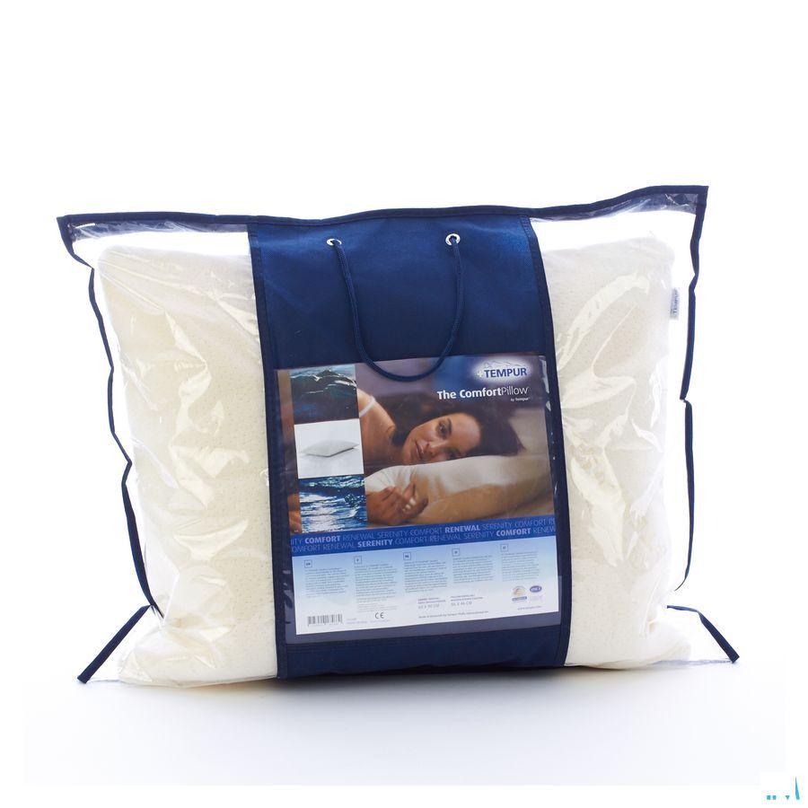 Tempur Hoofdkussen Comfort + Hoes Velours 60x50cm  -  Distrac