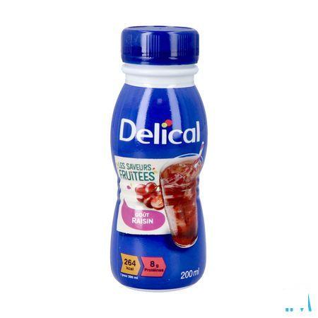 Delical Fruitdrink Druiven 4 x 200 ml