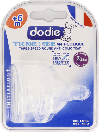 Dodie Tetine Iniiation+ 3 Vitesses Debit 3 2