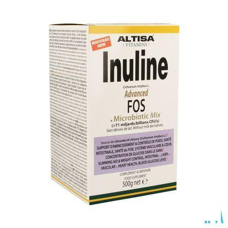 Altisa Inuline Adv.fos Preflora + proflora Mix 500 gr  -  Dieximport