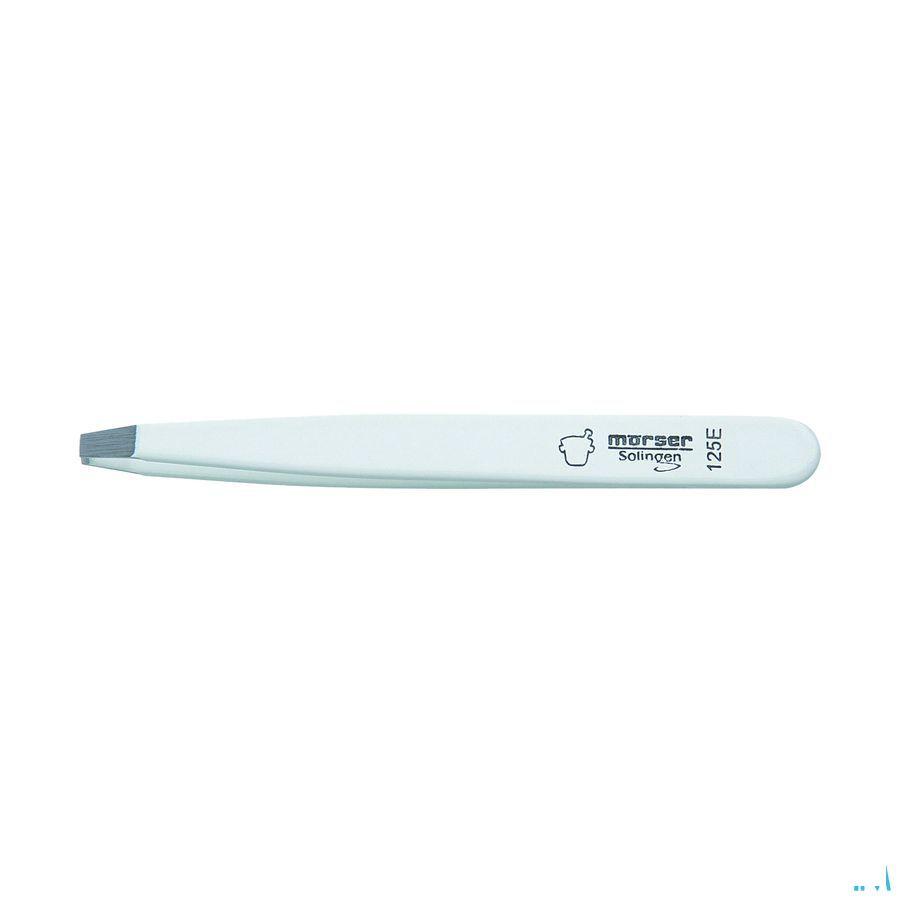 Morser Pincet Topinox, Gebogen Punten, Wit Nr 125e  -  Eureka Pharma