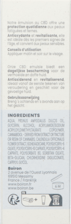 Cbd Gezichtscreme A/Vervuiling 40 gr Boiron