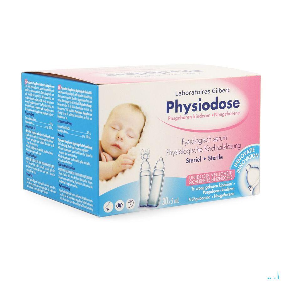 Physiodose Nouveau Nes Serum Physio 30x5 ml 626716