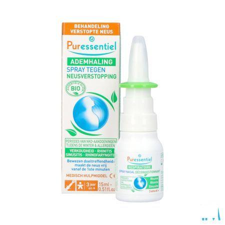 Puressentiel Ademhaling Neusspray 15 ml  -  Puressentiel