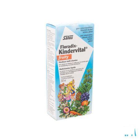 Floradix Kindervital Fruity 250 ml  -  Ocebio