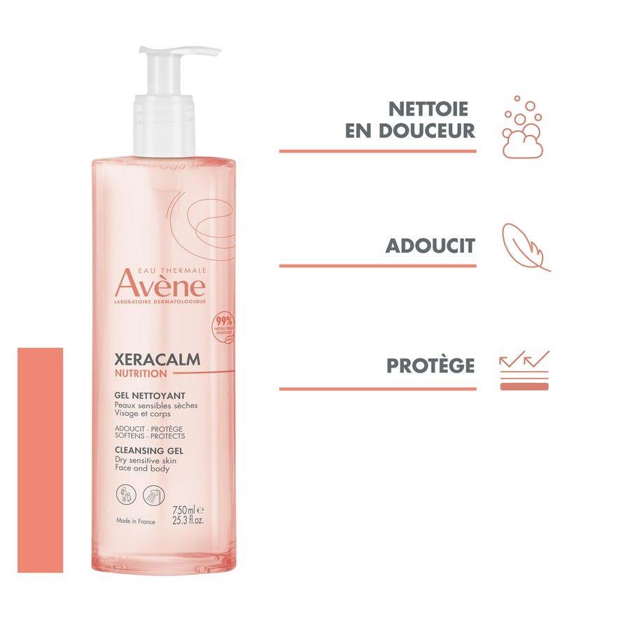 Avene Xeracalm Nutrition Reinigingsgel 750 ml