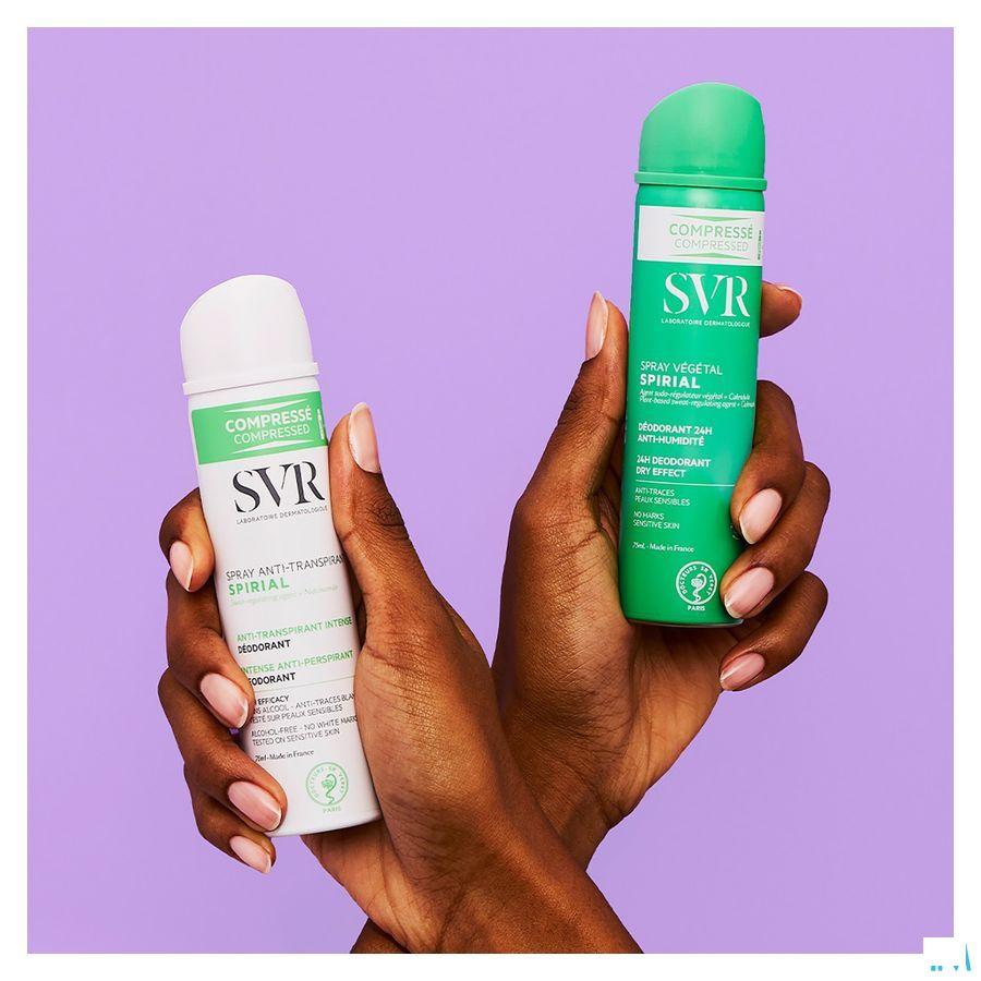 Svr Spirial Spray A/Transpirant 75 ml  -  Svr Laboratoire