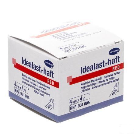 Idealast-haft Rood 4cmx4m 1 P/s  -  Hartmann