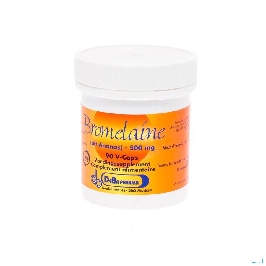 Bromelaine 500 mg V-Capsule 90  -  Deba Pharma