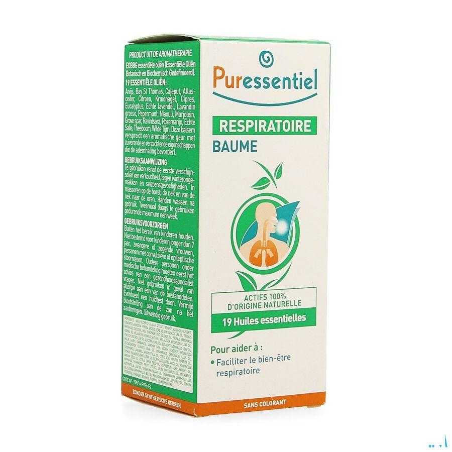 Puressentiel Ademhaling Balsem 19 Essentiele Olie 50 ml  -  Puressentiel