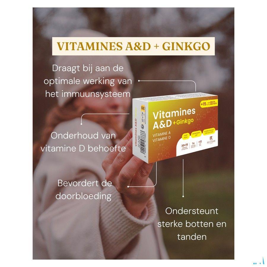 Vitamines A&D+gin. Nutritic Comp 30+15 7733 Revogan