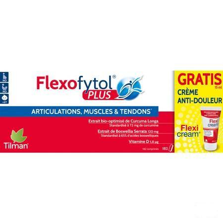 Flexofytol Plus Tabletten 182 + Flexi Creme 15 ml  -  Tilman